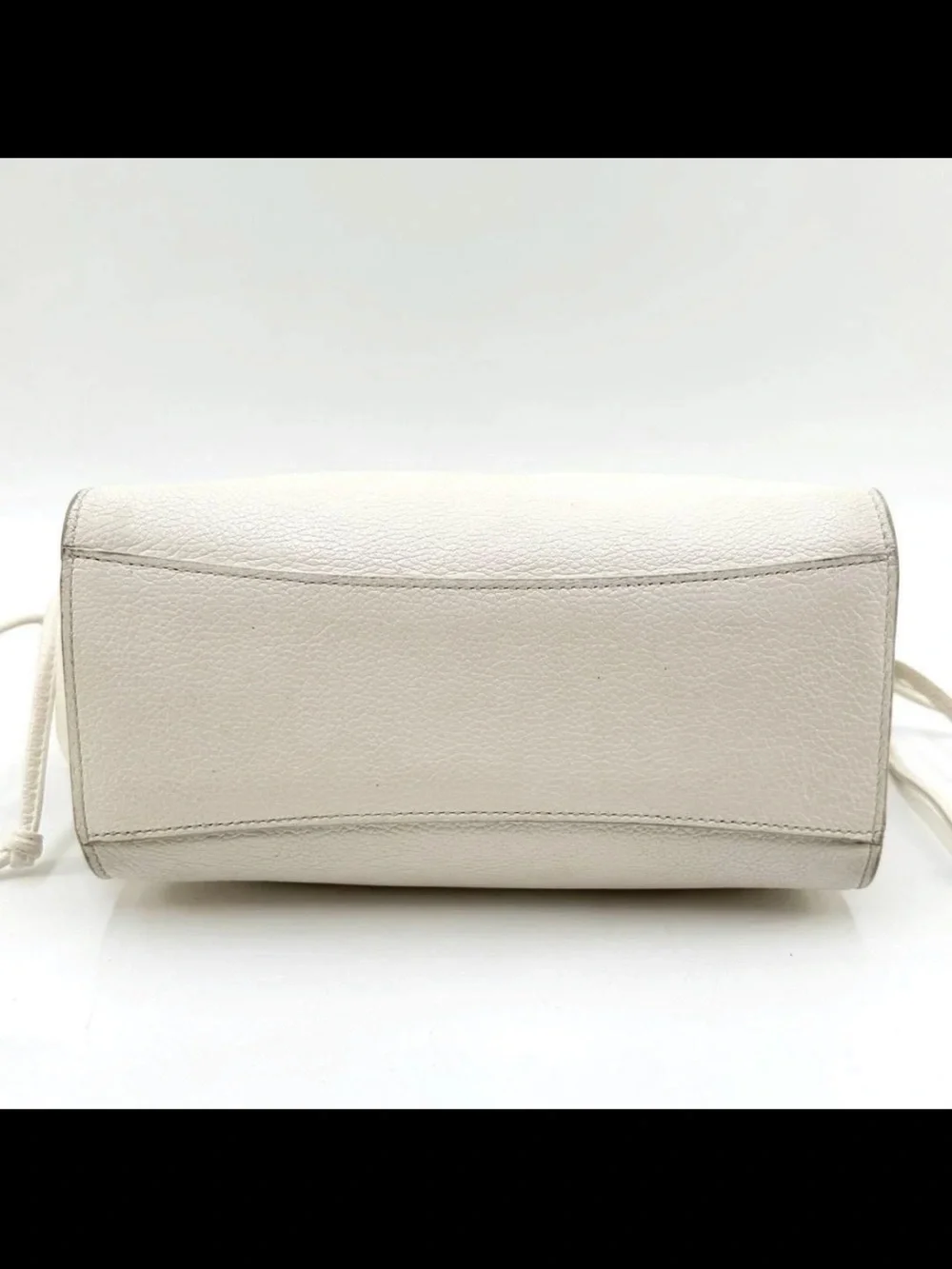 Mulberry Cream Braided-Handle Crossbody Bag